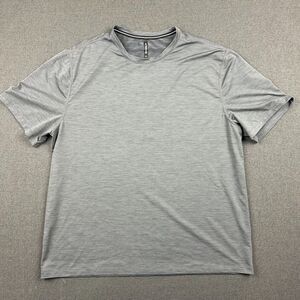 Ten Thousand Shirt Mens Size XL Dark Gray Tech Workout Gym Athletic Wear